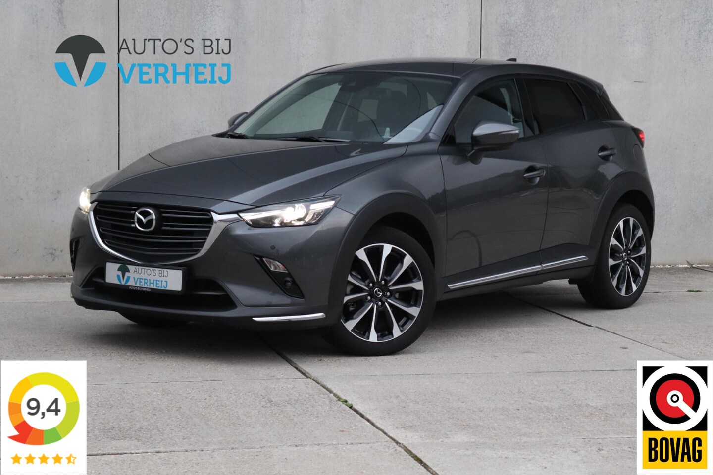 Mazda CX-3 - 2.0 SkyActiv-G 121 Luxury / AUTOMAAT / CAMERA / HALF LEDER / TREKHAAK - AutoWereld.nl