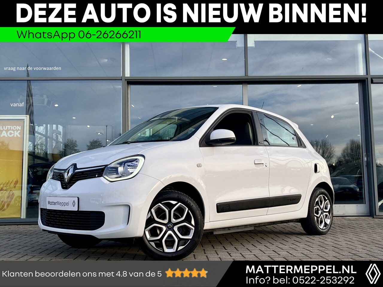 Renault Twingo Z.E. - R80 E-Tech Collection | SOH 92% | Navigatie | All Seasons | Climate Control | Cruise Contr - AutoWereld.nl