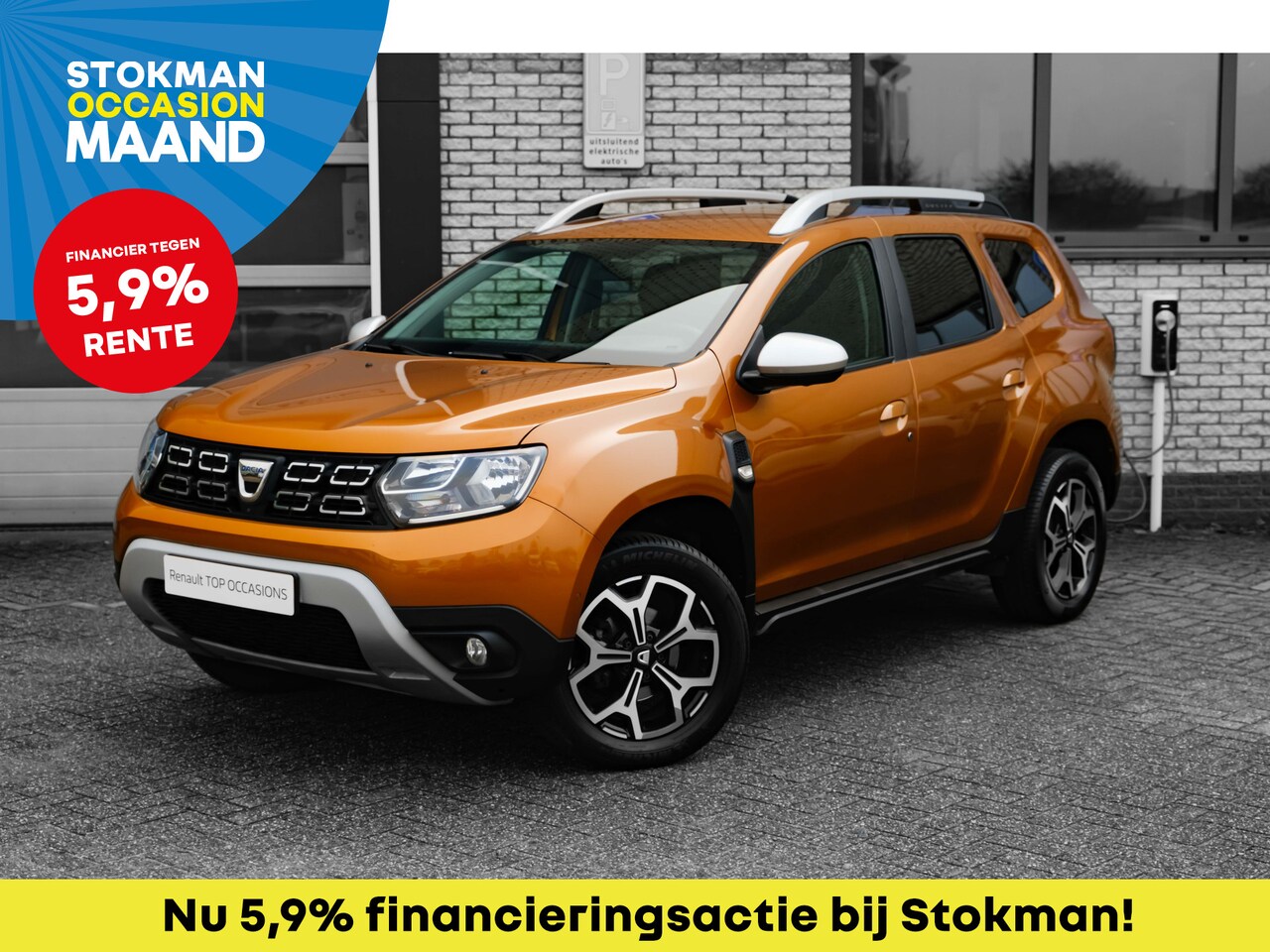 Dacia Duster - 1.3 TCe 130 Prestige | navigatie | 360 camera | trekhaak - AutoWereld.nl