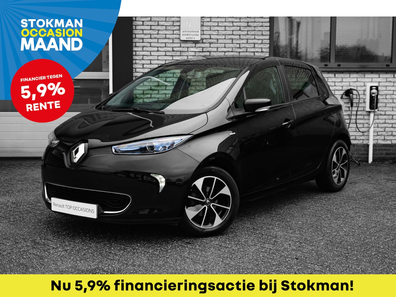 Renault Zoe - R110 Iconic 41 kWh | Bose audio | navigatie | achteruitrijcamera | BATTERIJKOOP - AutoWereld.nl