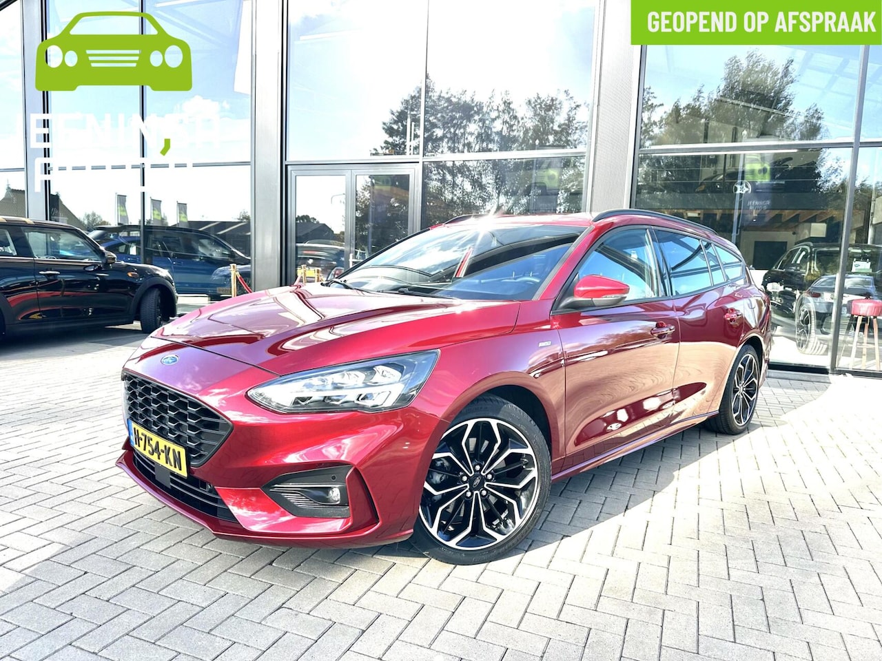Ford Focus Wagon - 1.0 EcoBoost ST Line |StuurStoelverwarming|Clima|Navi - AutoWereld.nl