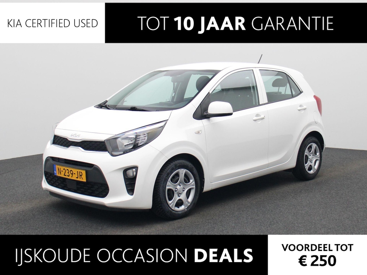 Kia Picanto - 1.0 DPi ComfortLine | Airco | Audio | Bluetooth | Infotainmentsysteem | Allseasonbanden - AutoWereld.nl