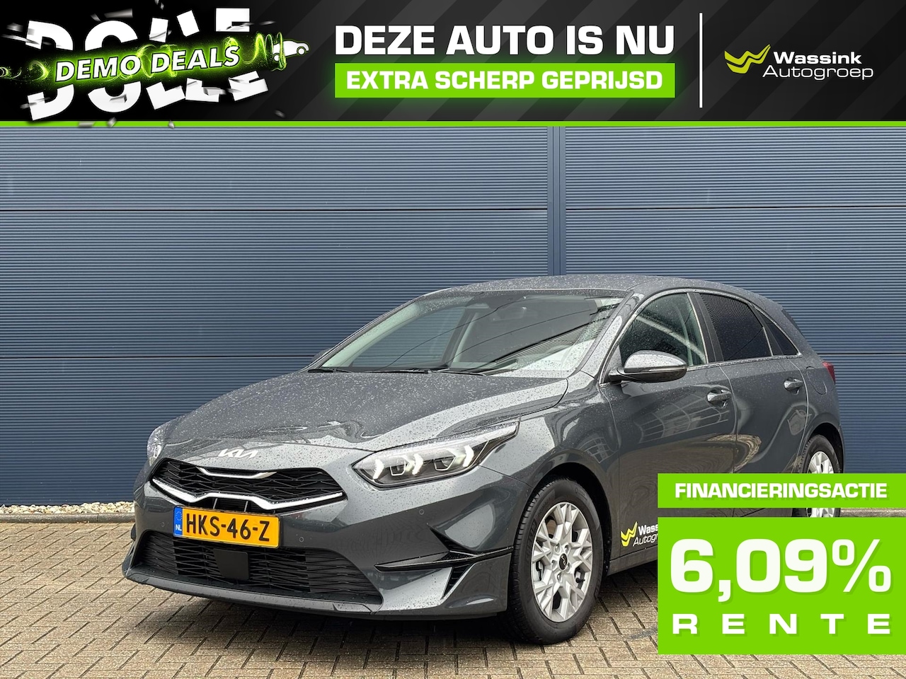 Kia Cee'd - Ceed 1.5 T-GDi 140pk DynamicLine | Privacy Glass | Cruise Control | Navigatie | Apple Carp - AutoWereld.nl