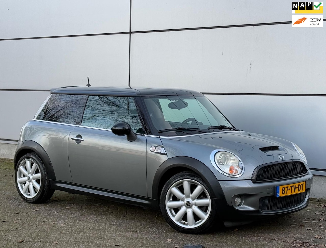 MINI Cooper S - Mini 1.6 Pano |Led |Xenon |Half Leer |Clima |Stuurbed |Nap - AutoWereld.nl