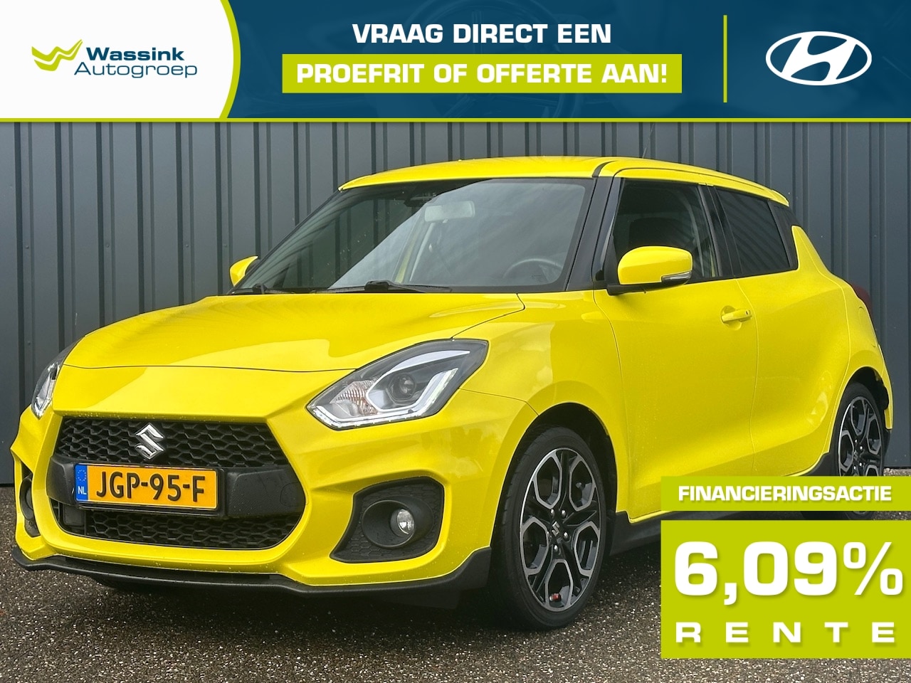 Suzuki Swift - 1.4 Boosterjet 140pk Sport I Winterset I Stoelverwarming I Keyless Entry I Adaptieve Cruis - AutoWereld.nl