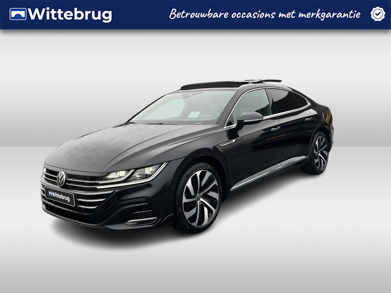 Volkswagen Arteon - 1.4 TSI 218pk DSG eHybrid R-Line Business+ / Panorma dak / Carbon Leer / Zwenkbare trekhaa - AutoWereld.nl