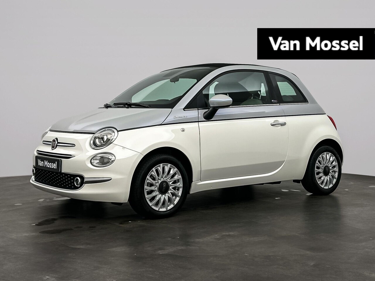Fiat 500 C - 1.0 Hybrid Dolcevita | Two-Tone | Navi | CarPlay | Climate Control | Parkeersensoren | - AutoWereld.nl