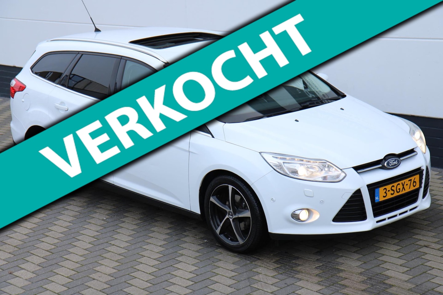Ford Focus Wagon - 1.6 TDCI ECOnetic Titanium Schuifdak Leder !! - AutoWereld.nl