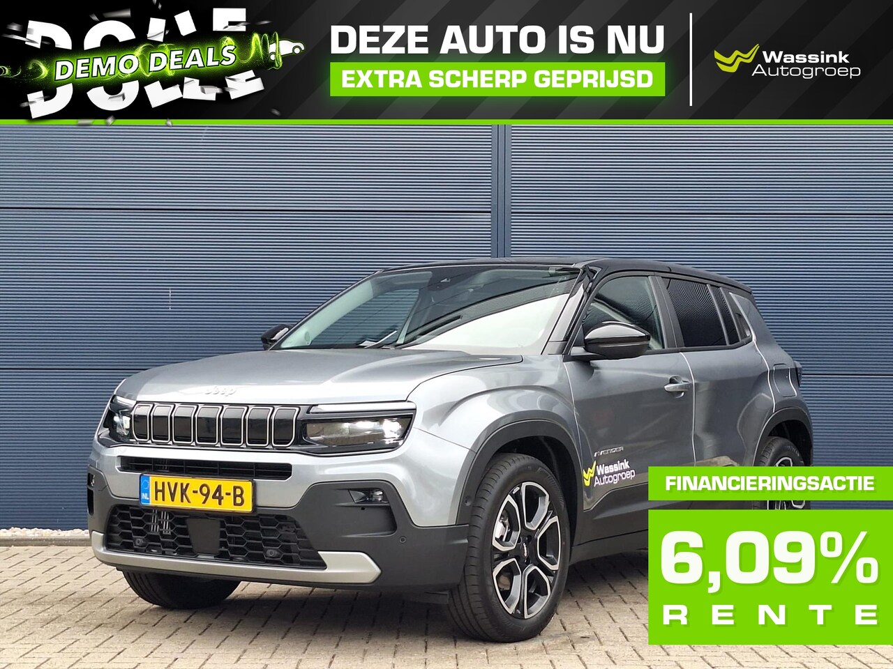 Jeep Avenger - 1.2T e-Hybrid 110pk Automaat Summit | Winterpack | JBL Audio | Camera | Navigatie - AutoWereld.nl