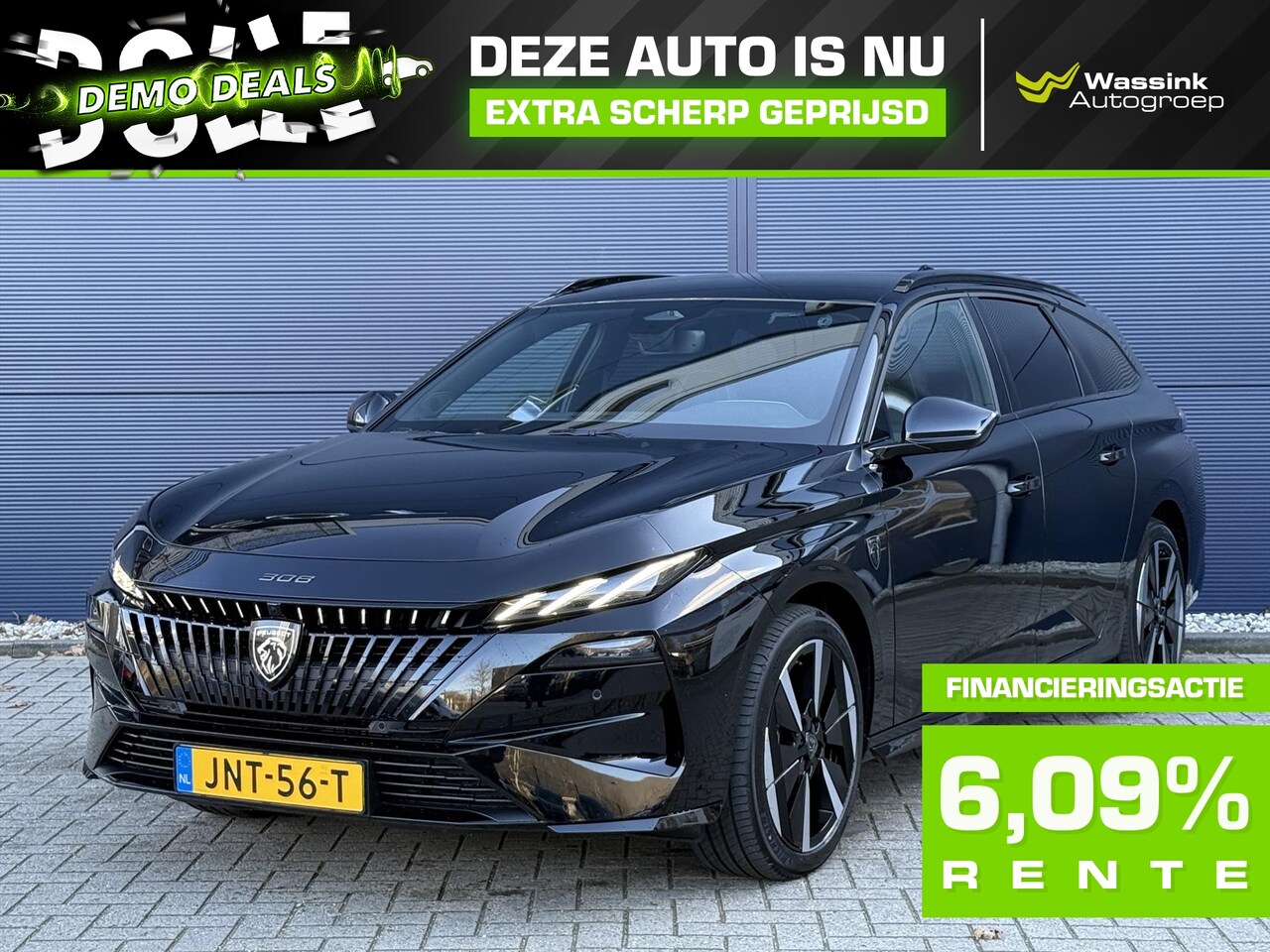 Peugeot e-308 SW - EV 54kWh 156pk GT | Navigatie | Matrix LED | 360 Vision | Stoel/stuur verwarming | Handsfr - AutoWereld.nl