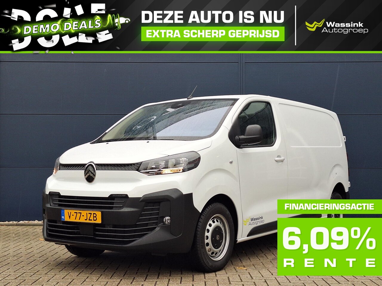 Citroën Jumpy - GB 145pk M DEMO DEAL| BPM VRIJ I Navigatie | Verhoogd laadvermogen I Trekhaak I Navigatie - AutoWereld.nl