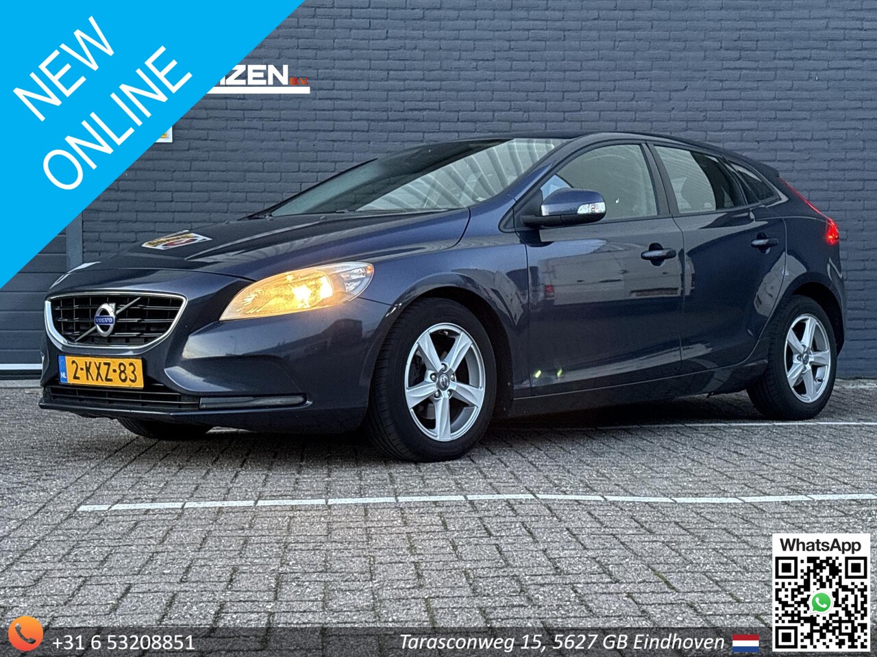 Volvo V40 - 1.6 D2 Kinetic | Climate | Cruise | Navi | PDC | - AutoWereld.nl