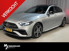 Mercedes-Benz C-klasse - 300 e AMG Line 18"/Leder/Panoramadak/360 camera/Dodehoek/Keyless/Stoelverwarming + memory