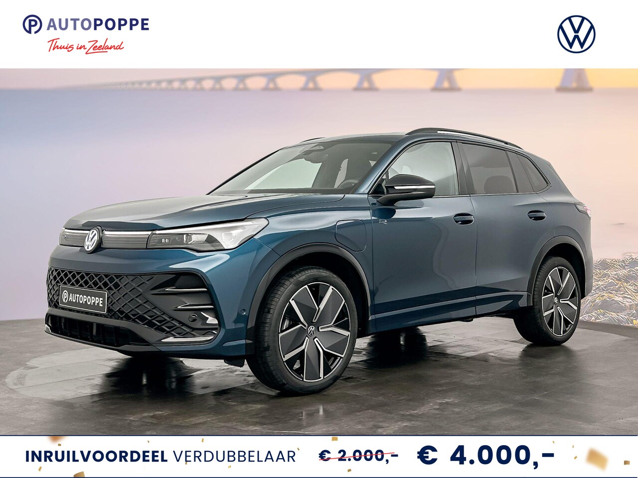 Volkswagen Tiguan - R-Line Edition Plug in Hybride 272 pk Black Style Pakket - AutoWereld.nl