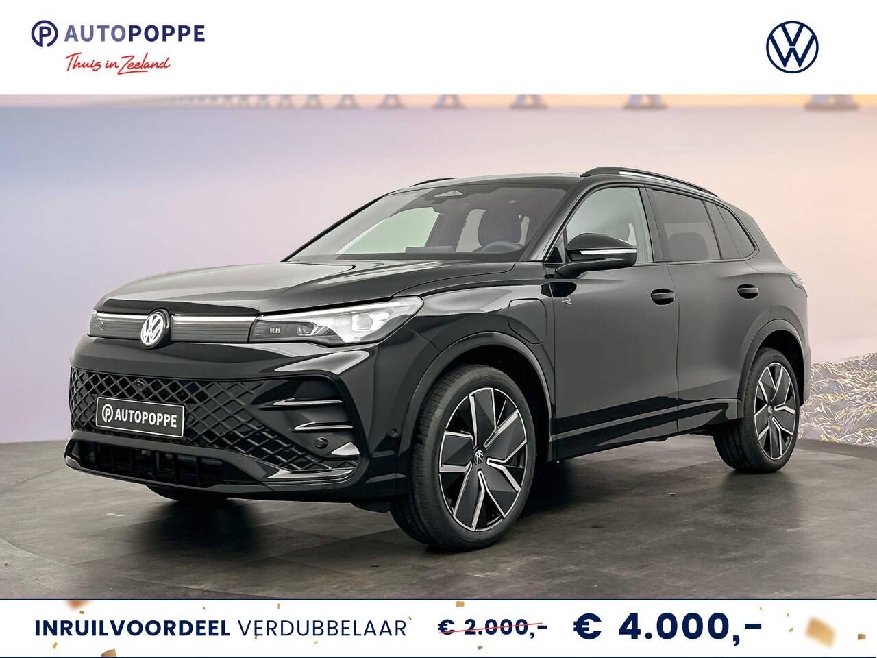 Volkswagen Tiguan - R-Line Edition Plug in Hybride 272 pk Black Style Pakket - AutoWereld.nl