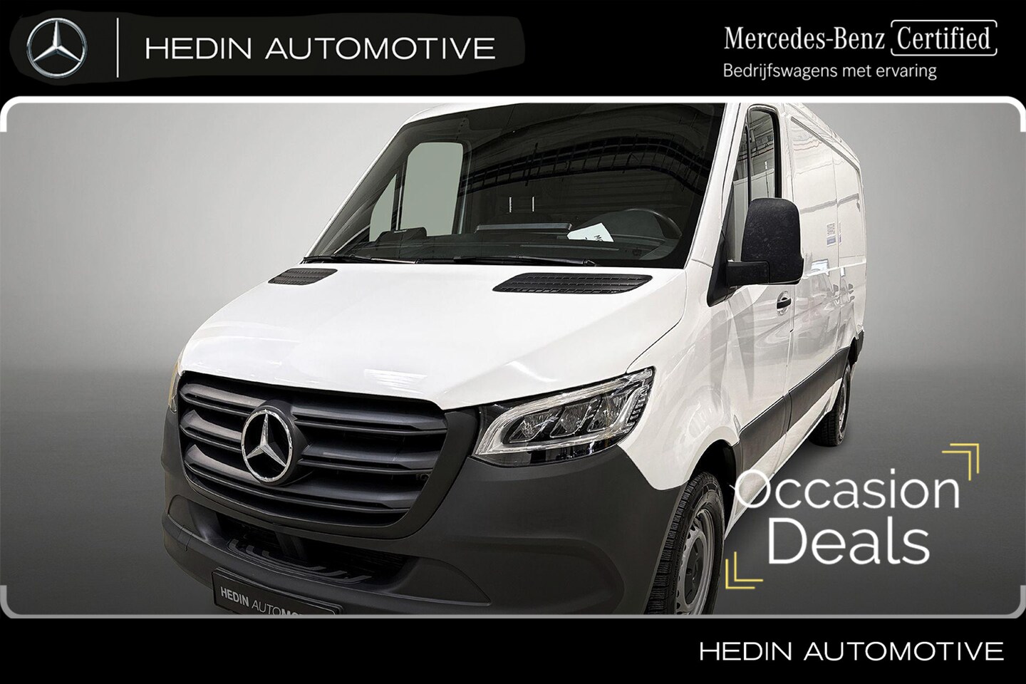 Mercedes-Benz Sprinter - 317 L2/H1 Automaat RWD | LED | Airco | Zijwindassistent | Cruise Control | Trekhaak - AutoWereld.nl