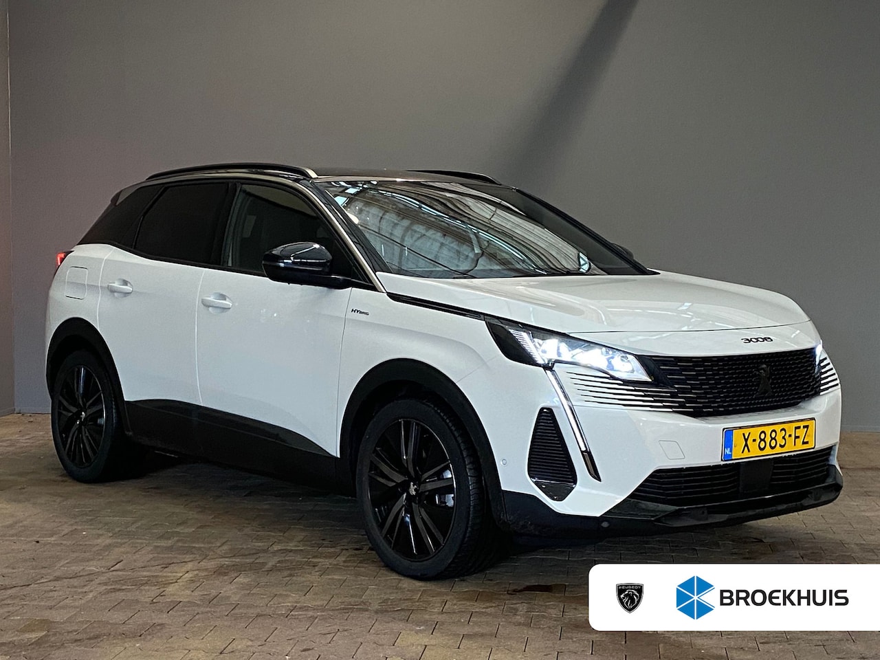 Peugeot 3008 - 1.6 HYbrid 225 GT | Achterbank in delen neerklapbaar | Achteruitrijcamera | Afwijkende dak - AutoWereld.nl