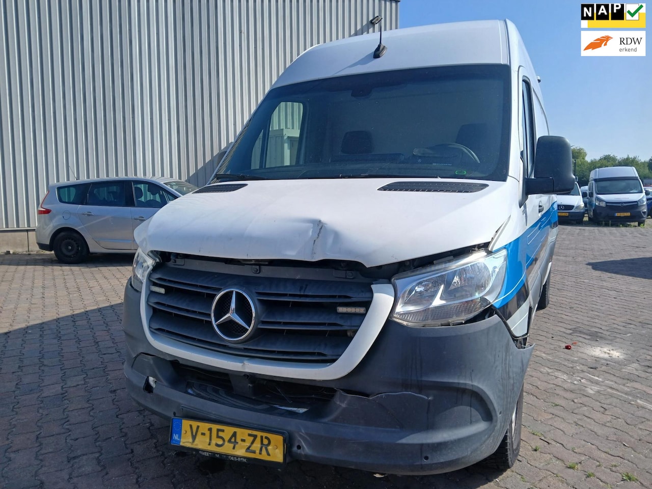 Mercedes-Benz Sprinter - 516 2.2 CDI L2H1 EURO VI-D - Airco - Navi - Trekhaak - BTW - Schade - AutoWereld.nl
