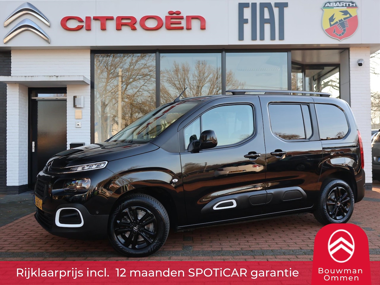 Citroën Berlingo - PureTech 130PK S&S EAT8 Automaat Shine, Rijklaarprijs | Adaptieve Cruise | Camera | HUD | - AutoWereld.nl