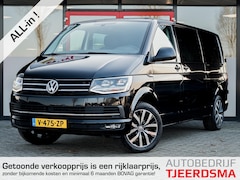 Volkswagen Transporter - 2.0 204PK TDI L2H1 DC Highline | 1e Eigenaar | Trekhaak | Leder | 2 Schuifdeuren | Origine