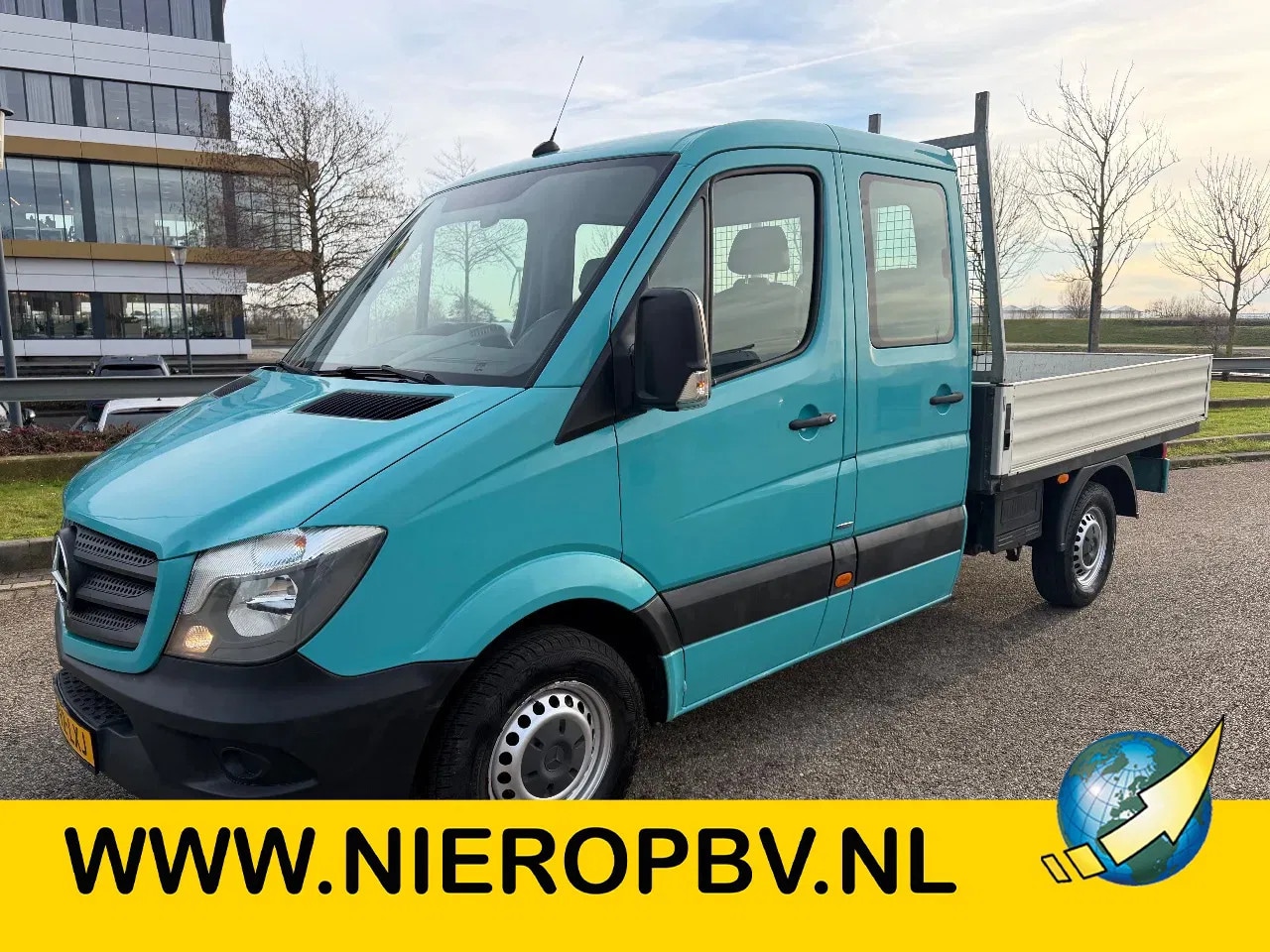 Mercedes-Benz Sprinter - 214CDI Dubbelcabine Openlaadbak Trekhaak EURO 6 - AutoWereld.nl