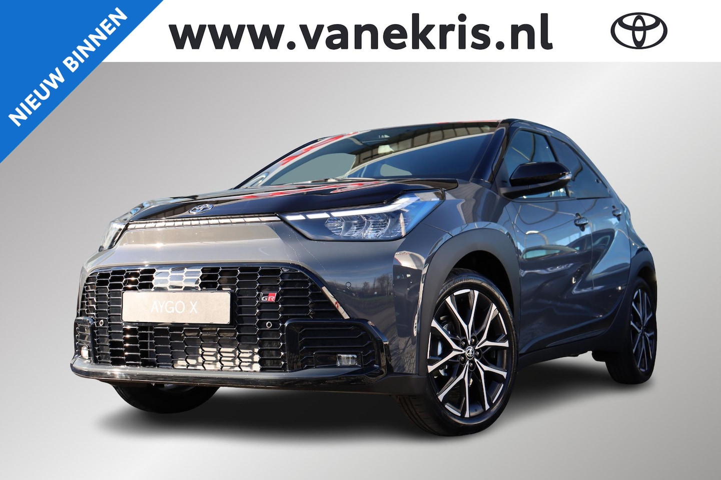 Toyota Aygo X - Hybrid 115 GR Sport Hybrid 115 GR Sport, Keyless entry, JBL, Stoelverwarming, Adaptieve cruise control, Parkee - AutoWereld.nl