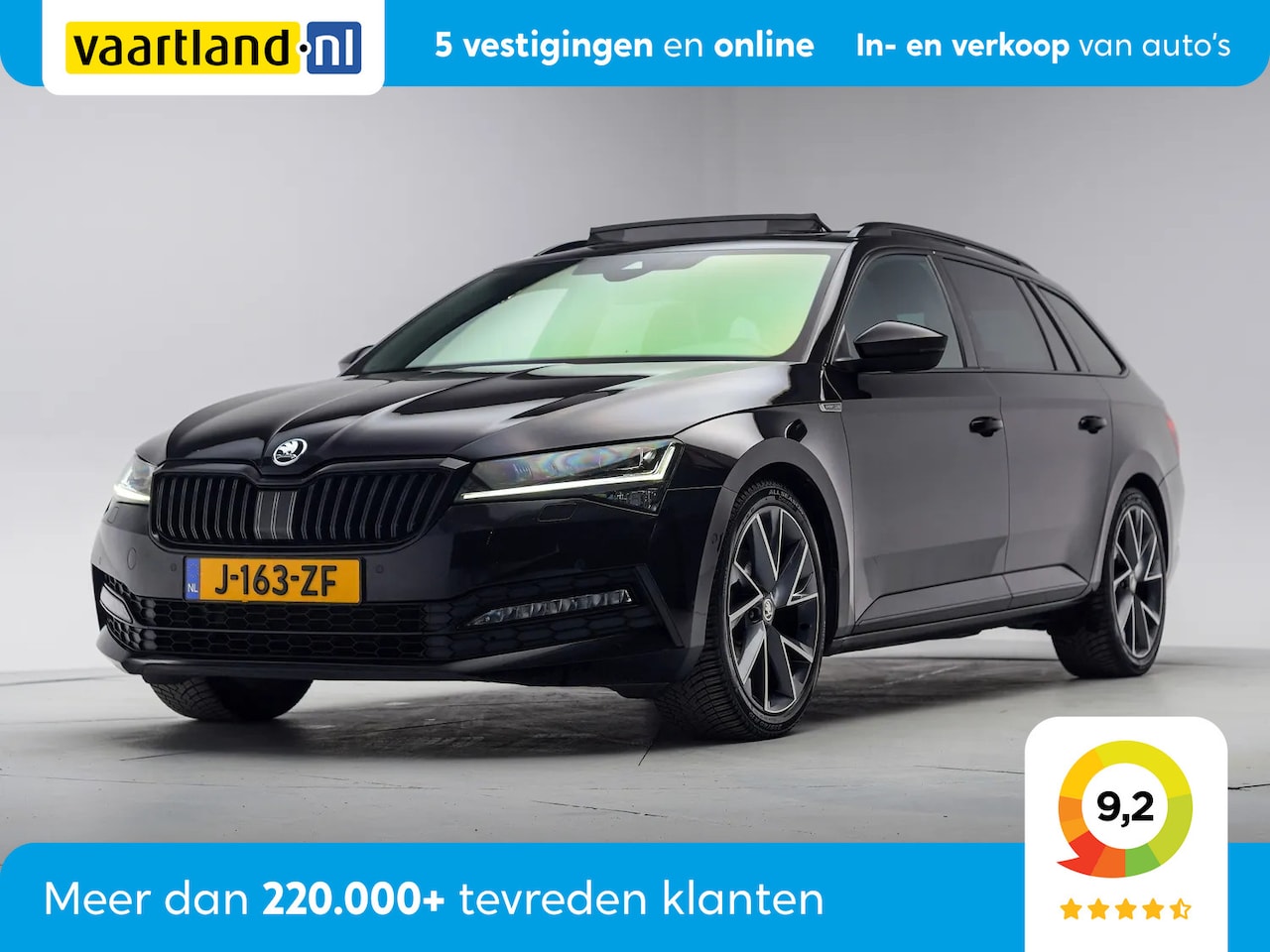 Skoda Superb - 1.5 TSI ACT Sportline Aut. [ Panoramadak Camera Memory Adapt.cruise ] - AutoWereld.nl