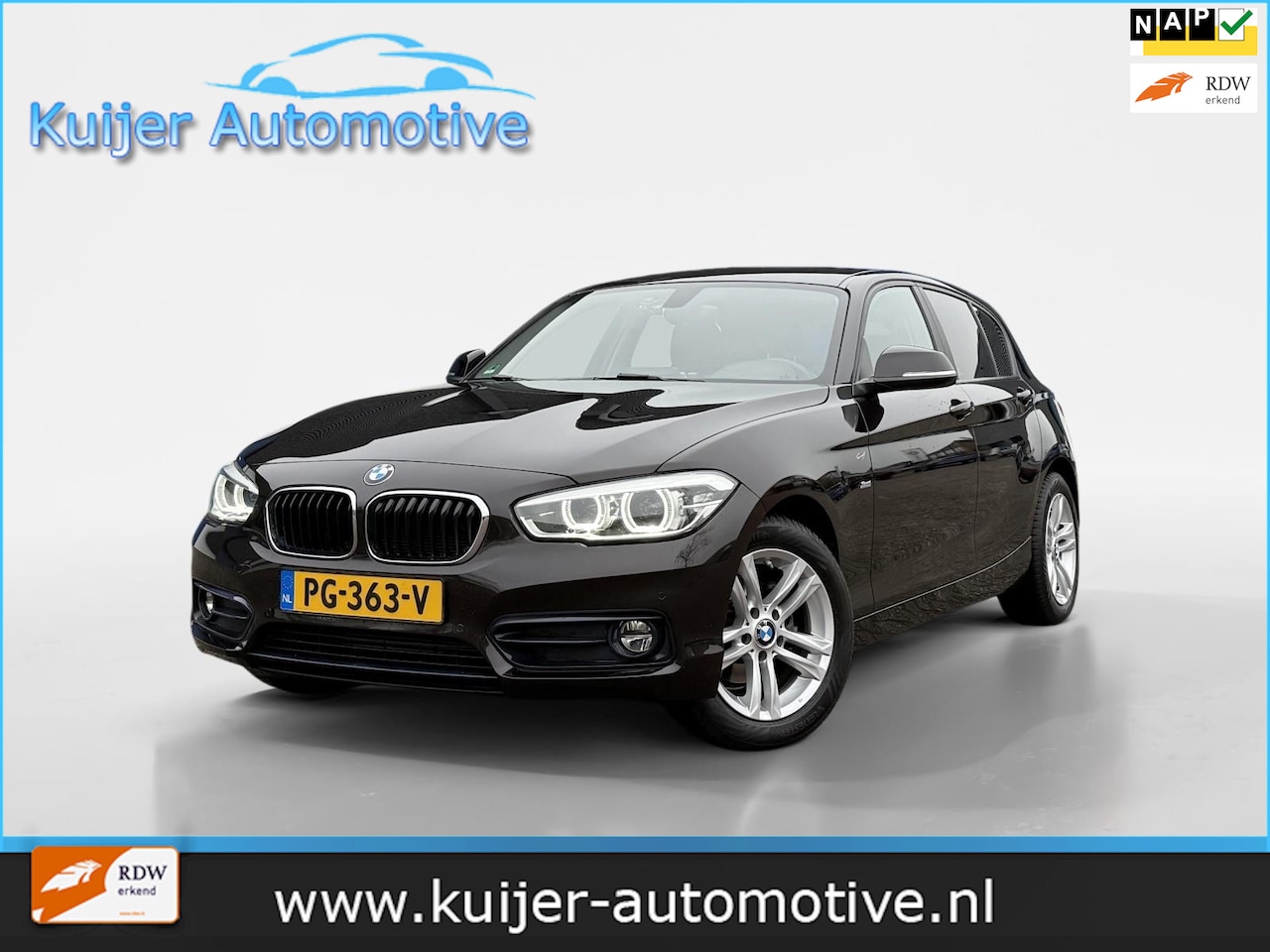 BMW 1-serie - 116d Sport Line Automaat - AutoWereld.nl