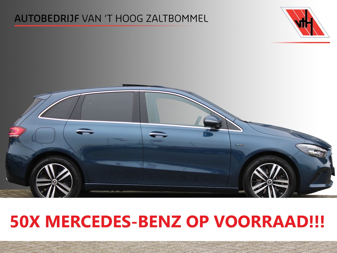 Mercedes-Benz B-klasse - 250e Premium Plus PANORAMADAK LEDER MEMORY DISTRONIC SFEER CARPLAY CAMERA KEY-LESS GO - AutoWereld.nl