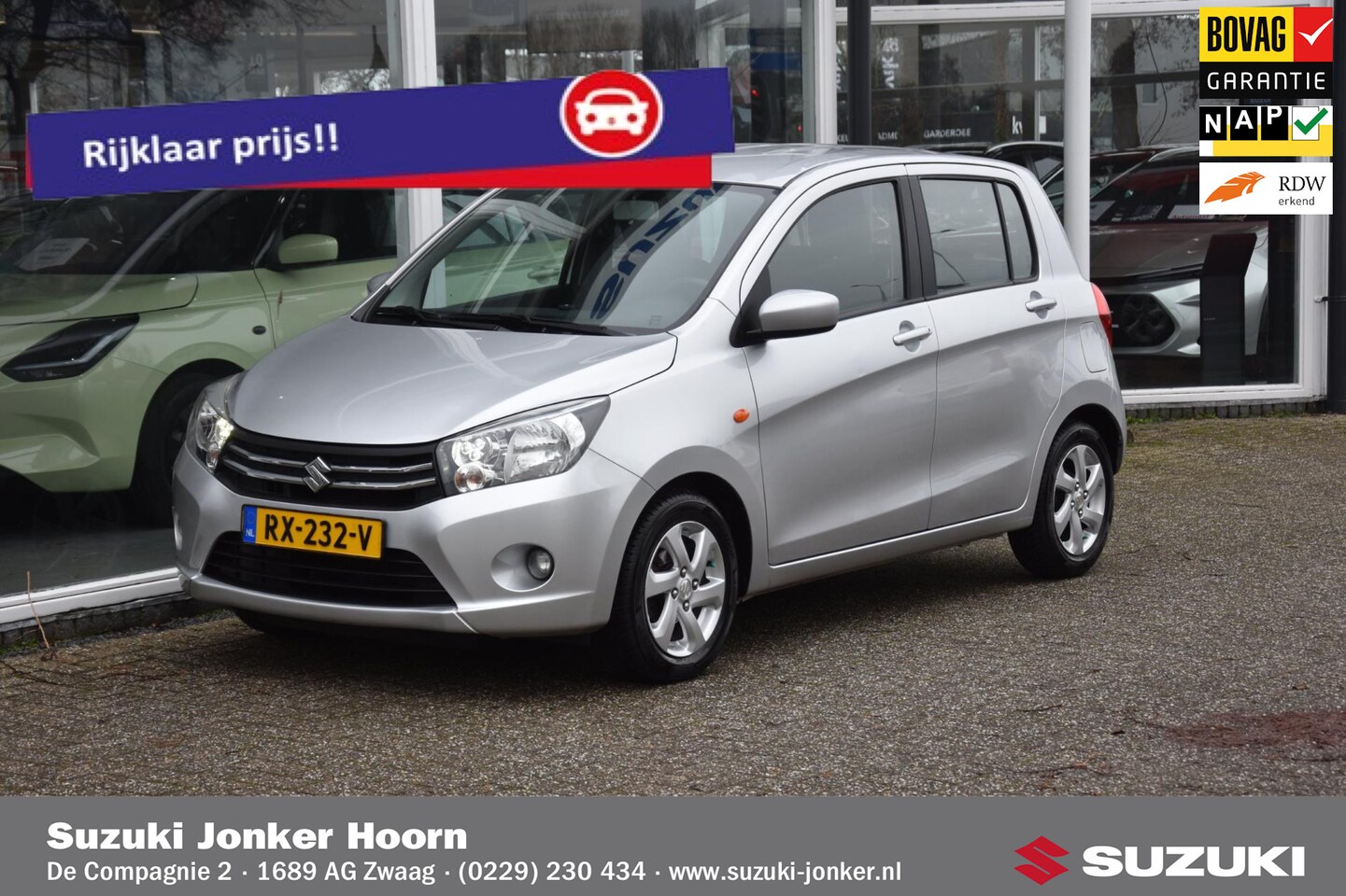 Suzuki Celerio - 1.0 Exclusive -Rijklaar! - AutoWereld.nl