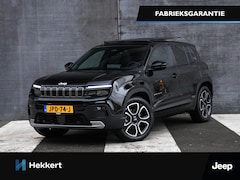 Jeep Avenger - Summit 54 kWh 156pk Automaat SCHUIF-DAK | 18''LM | ADAPT. CRUISE | DODE HOEK | PDC + CAM
