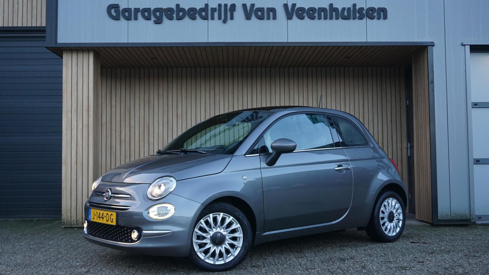 Fiat 500 - 1.0 70pk Hybrid Star Pano.Dak Virtual Cruise Control Sportstoelen H-Leder 33348km *NL auto - AutoWereld.nl
