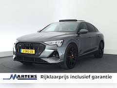 Audi e-tron Sportback - 55 408pk quattro S edition 95 kWh SOH 93% Camera B&O Luchtvering Memory Panoramadak Virtua