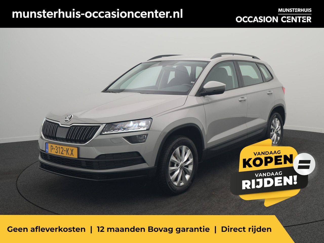Skoda Karoq - 1.5 TSI 150 DSG Business Edition - RIJKLAARPRIJS - Automaat - All Seasonbanden - Stoelverw - AutoWereld.nl