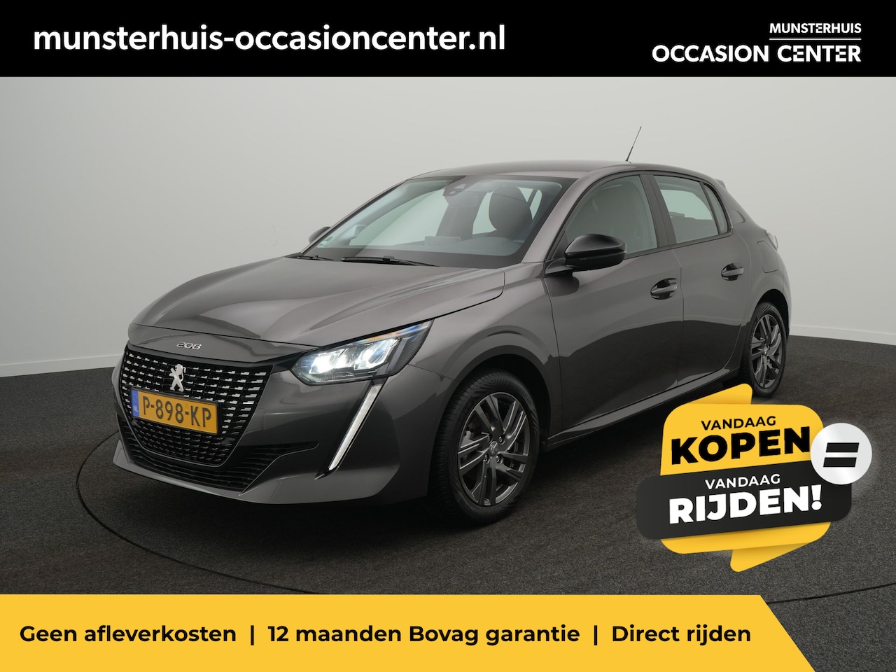 Peugeot 208 - 1.2 Active Pack - RIJKLAARPRIJS - All Seasonbanden - Apple Carplay - Android Auto - AutoWereld.nl