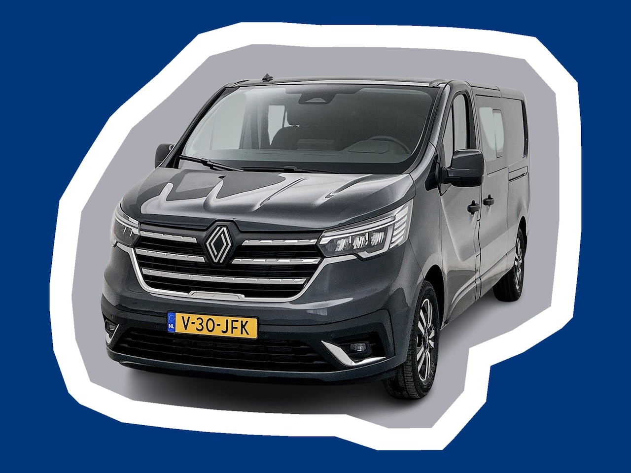 Renault Trafic - 2.0 Blue dCi EDC 170 T29 L2H1 Extra DC 2x Schuifdeur Betimmering Keyless Trekhaak Navigati - AutoWereld.nl