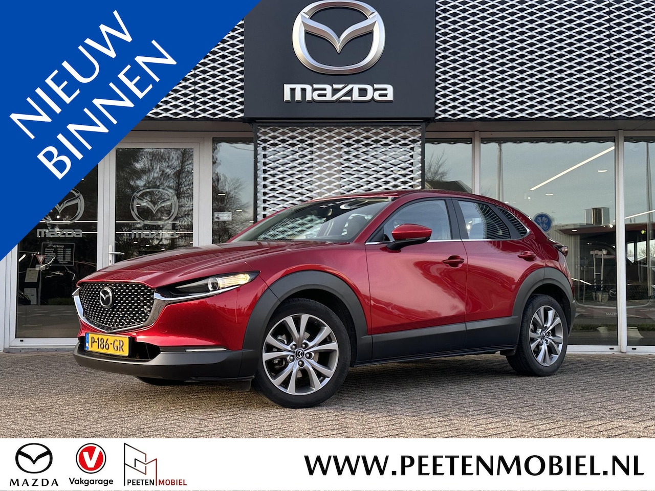 Mazda CX-30 - 2.0 e-SkyActiv-X M Hybrid Comfort AUTOMAAT | DEALERONDERHOUDEN | NL AUTO | WEINIG KILOMETE - AutoWereld.nl