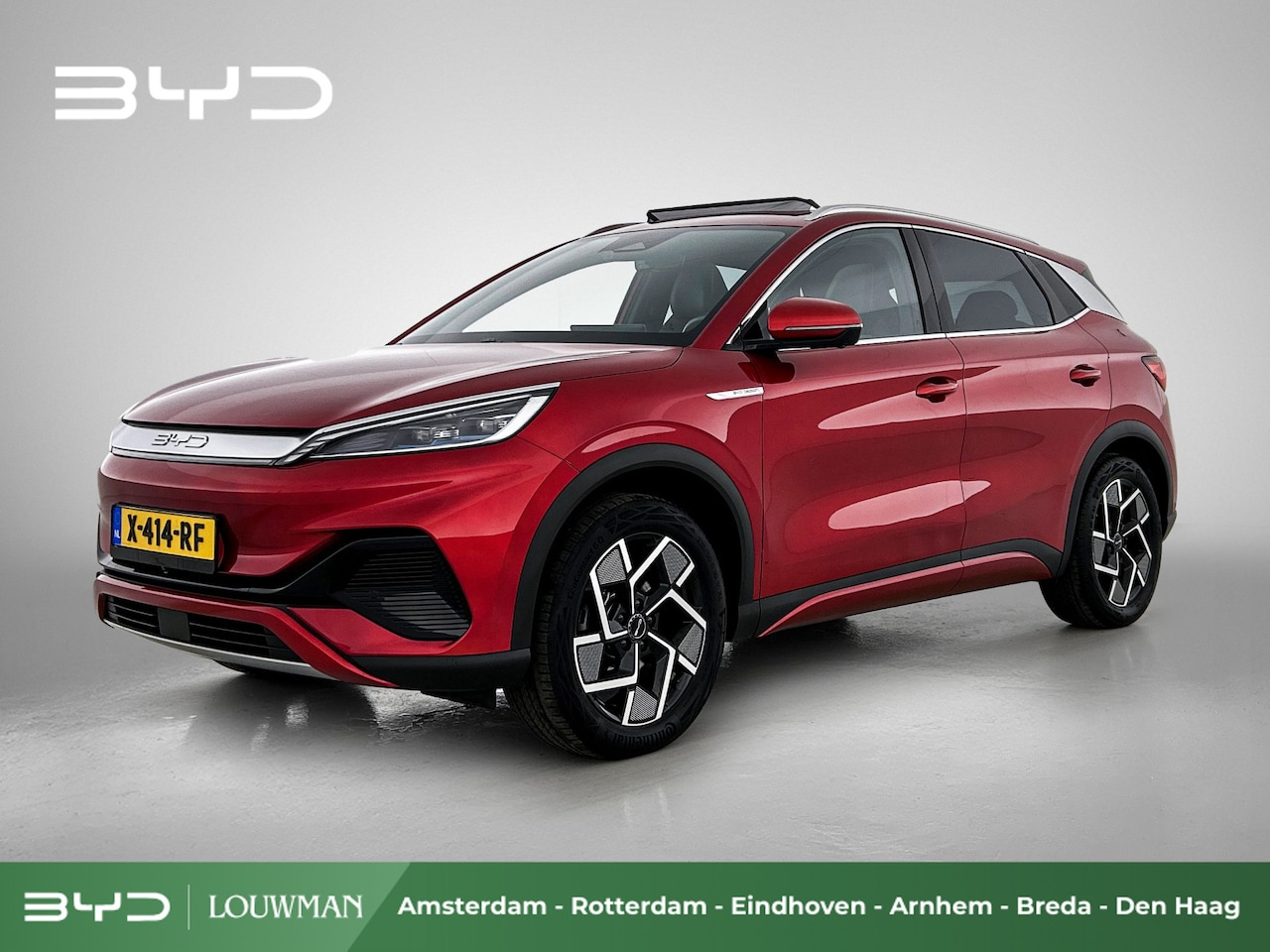 BYD Atto 3 - Design 60 kWh | Rood Metallic | Warmtepomp | 18" LMV | 420 KM WLTP | - AutoWereld.nl