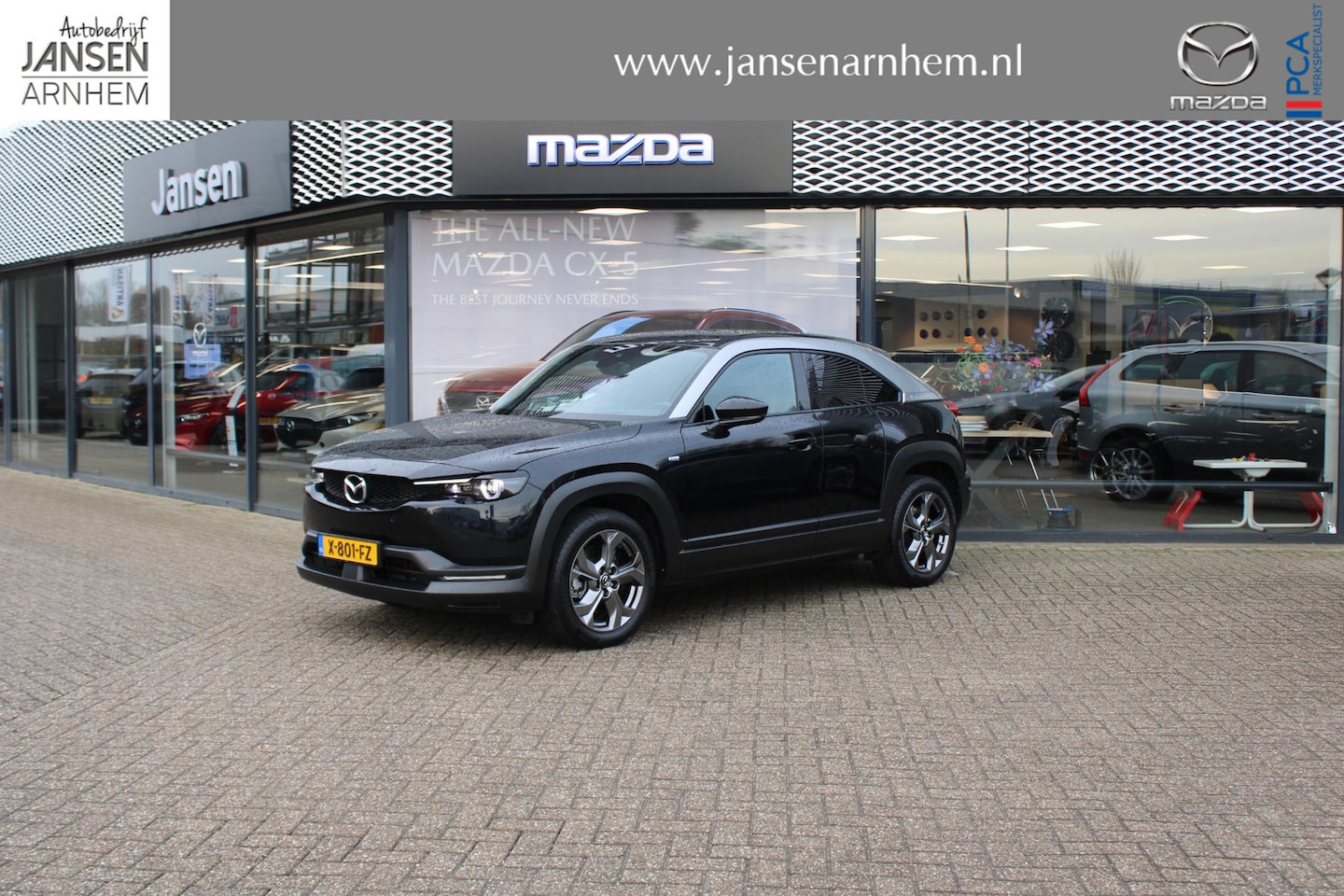 Mazda MX-30 - e-SkyActiv EV 145 Advantage Industrieel 36 kWh , Automaat, Camera, Navi, Clima, Adap.Cruis - AutoWereld.nl