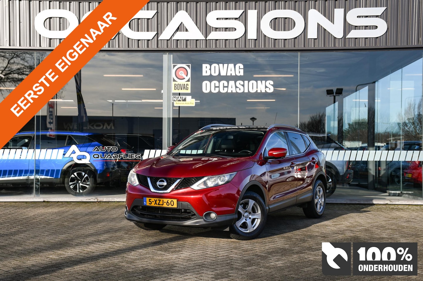 Nissan Qashqai - 1.2 Premier 1 EIGENAAR/ PANORAMADAK/ TREKHAAK - AutoWereld.nl