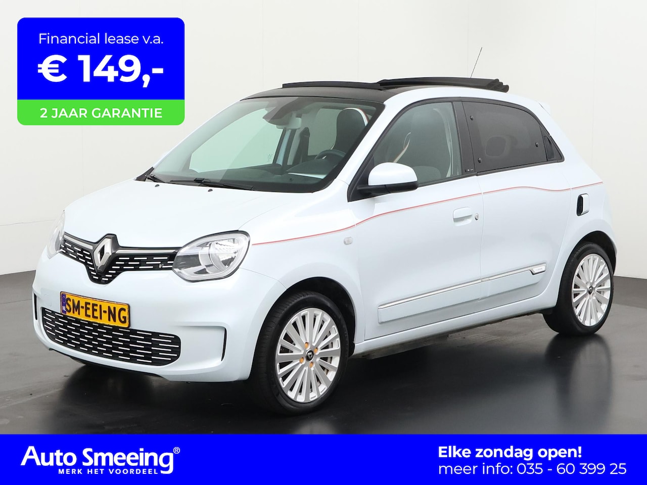 Renault Twingo Z.E. - R80 Série Limitée Vibes | Vouwdak | Stoelverwarming | Zondag Open! - AutoWereld.nl