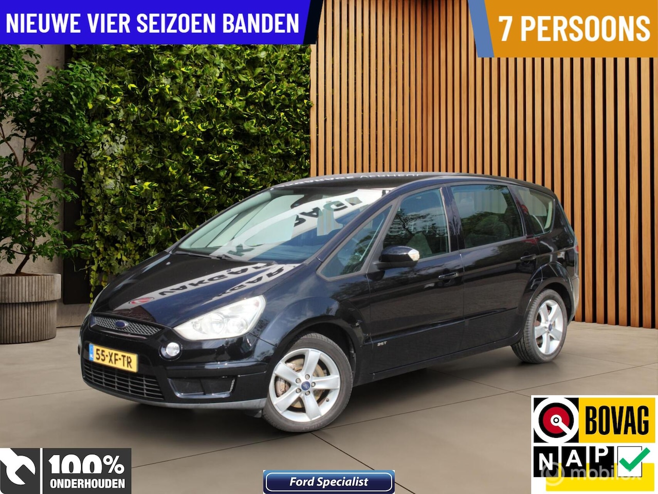 Ford S-Max - 2.5-20V Turbo|7 Zits|Trekhaak|Youngtimer - AutoWereld.nl