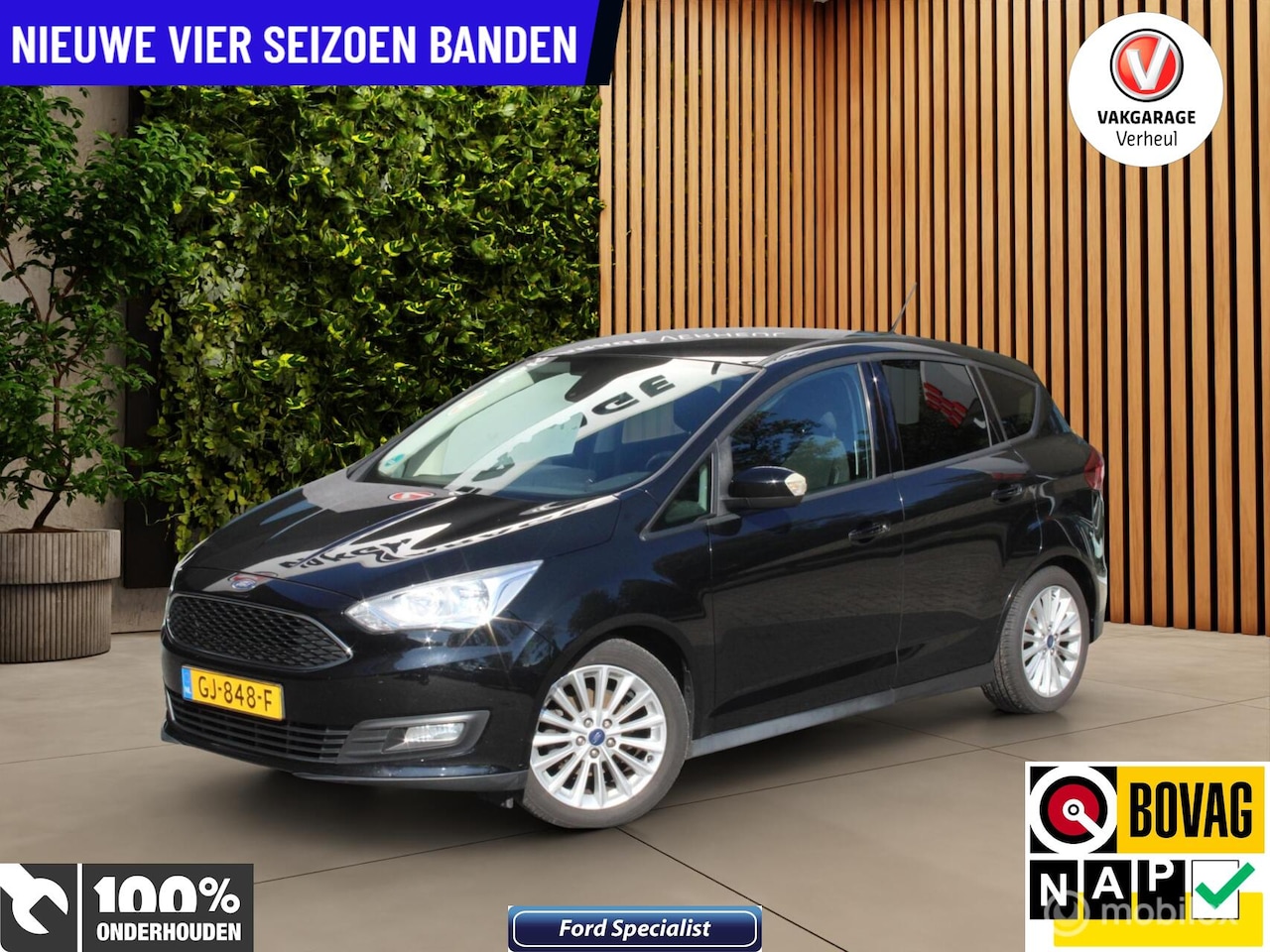 Ford C-Max - 1.0 Trend|125Pk|Trekhaak|Navi|Dealerauto|Nap - AutoWereld.nl