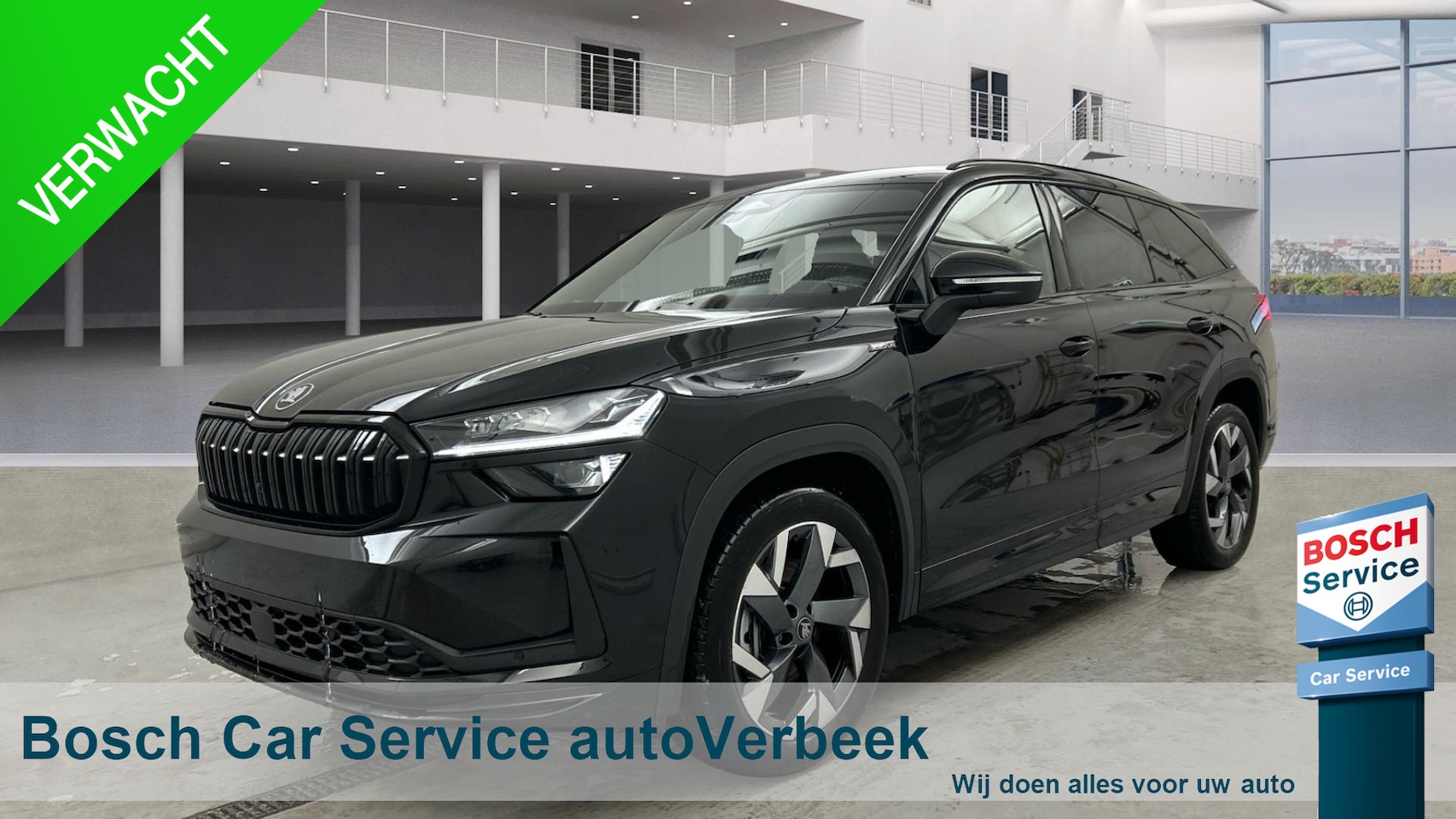 Skoda Kodiaq - 1.5 e-TSi MHEV Sportline Business 7p | DCC | Comfort Pack | Matrix LED | Memory stoelen | - AutoWereld.nl