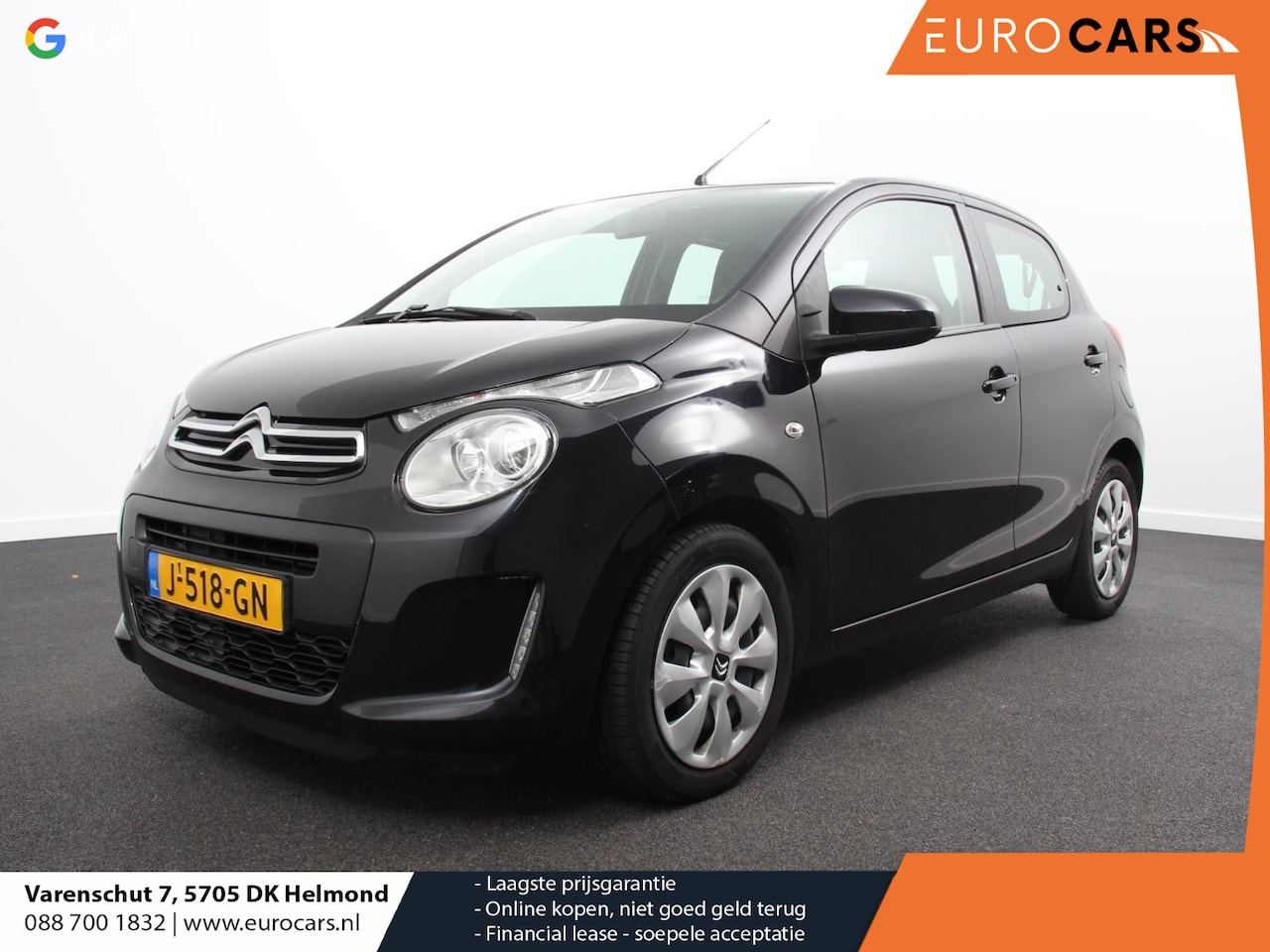 Citroën C1 - 1.0 VTi Feel | Airco | Bluetooth | Stuurbediening | Led | Electrisch pakket | 5-drs - AutoWereld.nl
