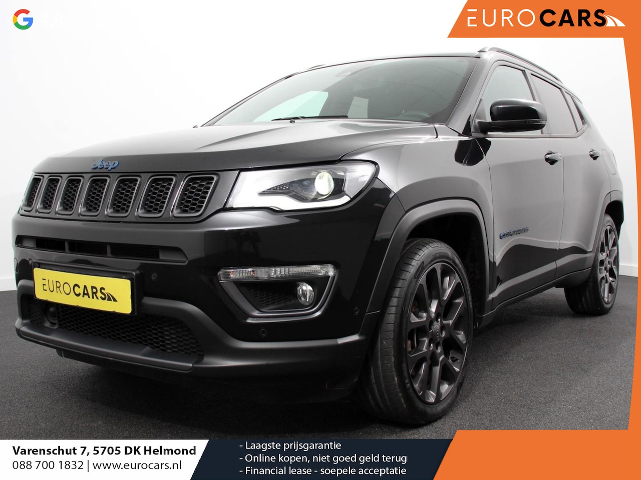 Jeep Compass - 4xe 240 Plug-in Hybrid S | Navigatie | Apple Carplay/Android auto | Climate Control | Park - AutoWereld.nl