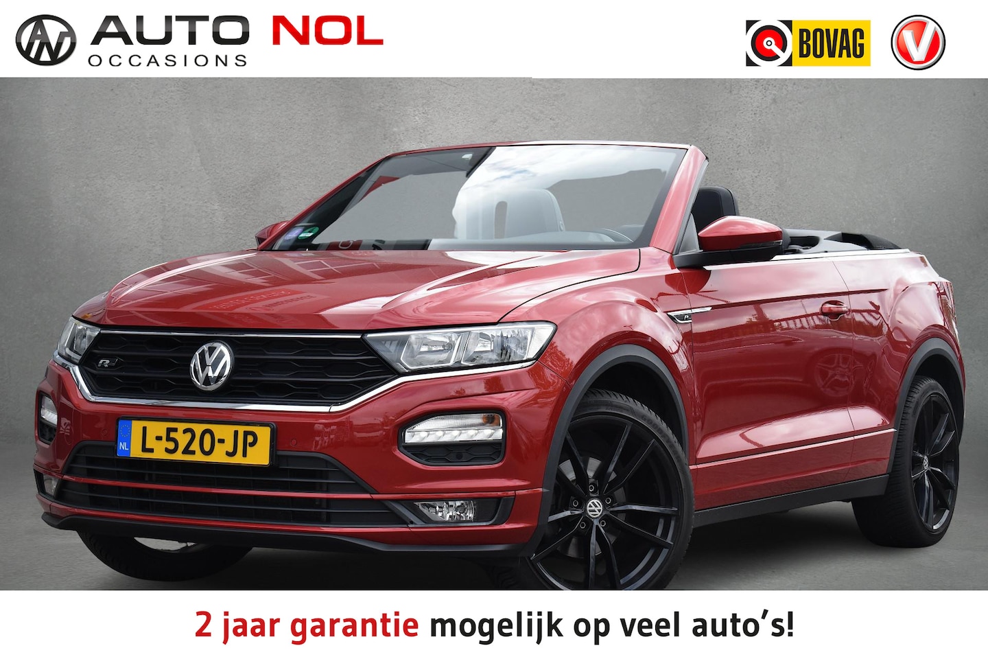 Volkswagen T-Roc Cabrio - 1.5 TSI R-Line | Apple CarPlay | Stoelverw. | Half Leer | Climate - AutoWereld.nl
