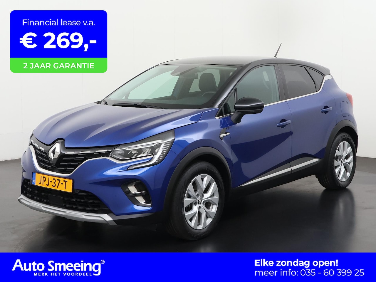 Renault Captur - 1.6 E-Tech Plug-in Hybrid 160 Intens | Trekhaak | Camera | Navigatie | Zondag Open! - AutoWereld.nl