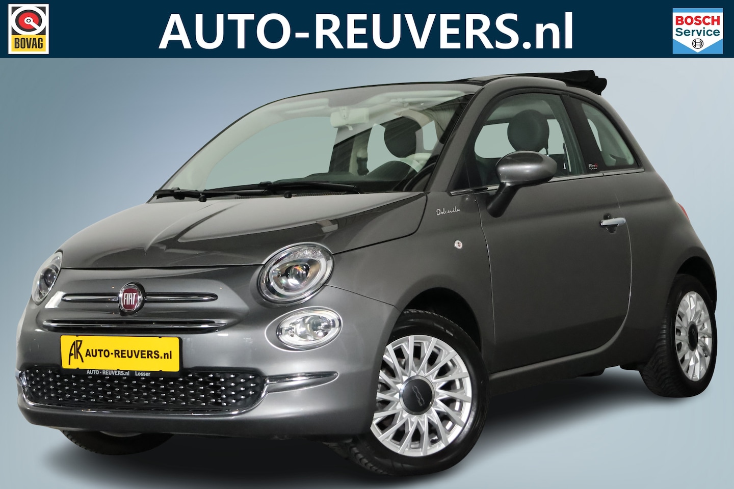 Fiat 500 - 1.0 Hybrid Dolcevita / Opendak / Leder / Cruisecontrol / CarPlay - AutoWereld.nl