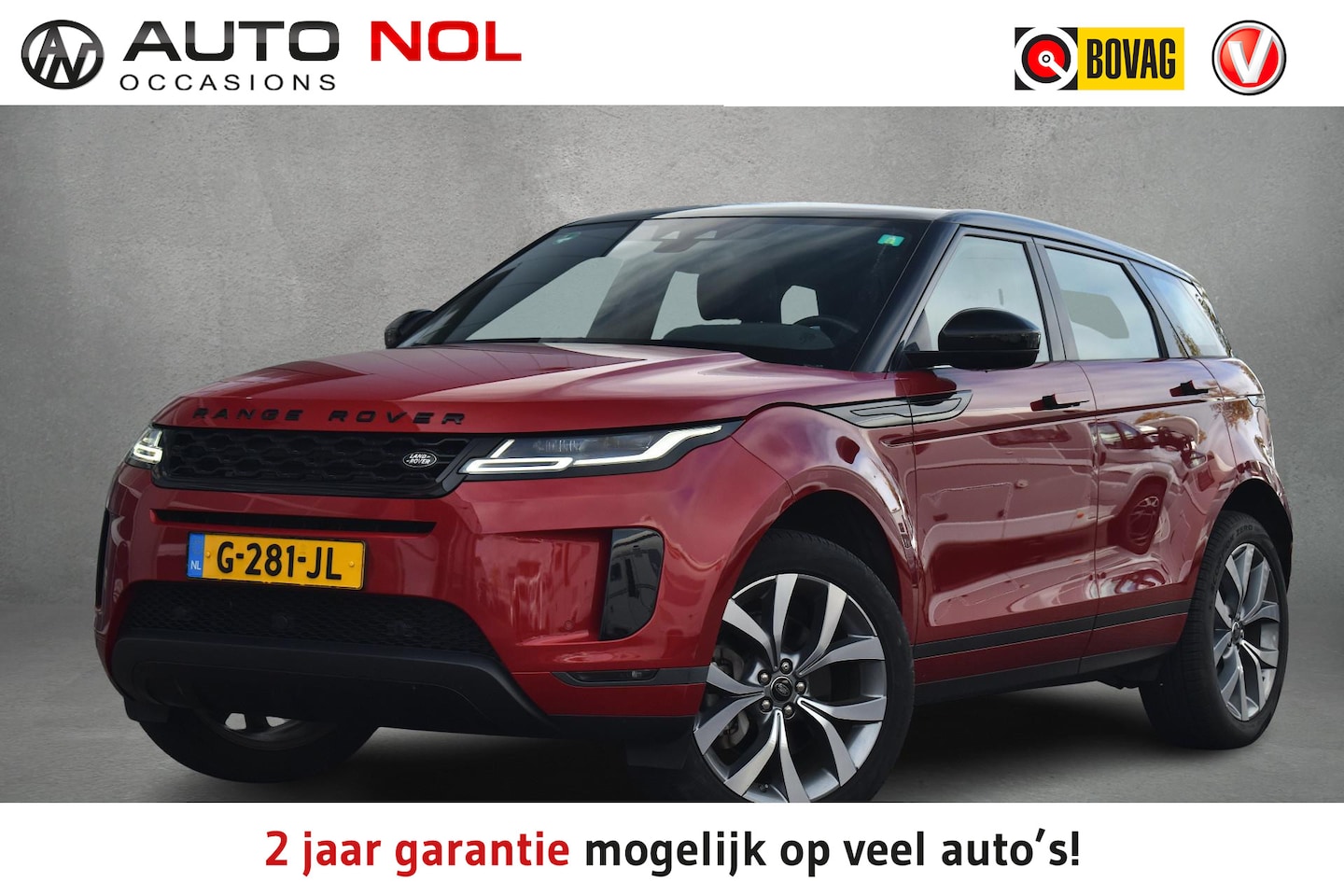 Land Rover Range Rover Evoque - 2.0 P200 AWD R-Dynamic | Trekhaak | Pano | Meridian | Leer | Stuurverw. - AutoWereld.nl